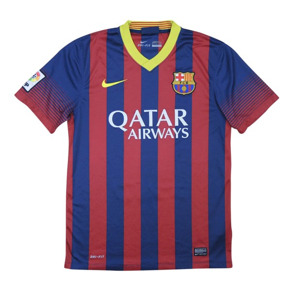 Thailande Maillot Barcelone Domicile Retro 2013-2014